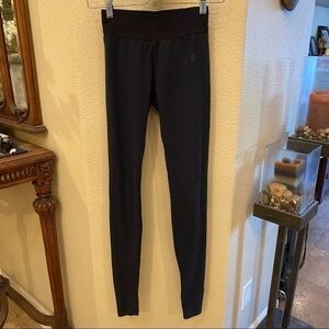 NIKE Black Leggings with Heel Holes Size Xsmall